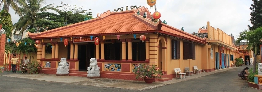 Vestiges historiques du temple Thang Tam voyage vietnam