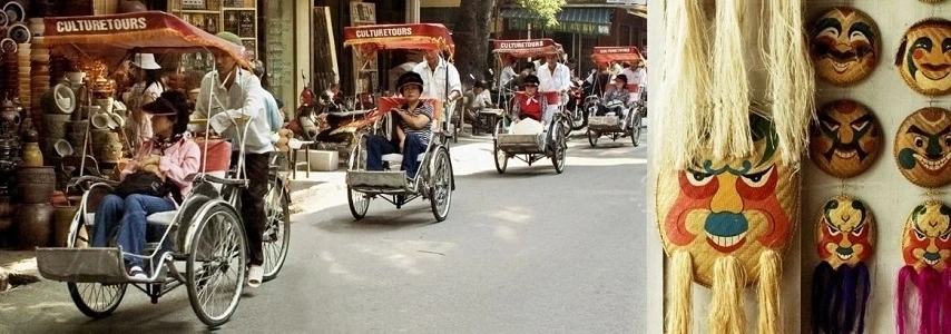 Vieux quartier de Ha Noi agence de voyage locale au Vietnam