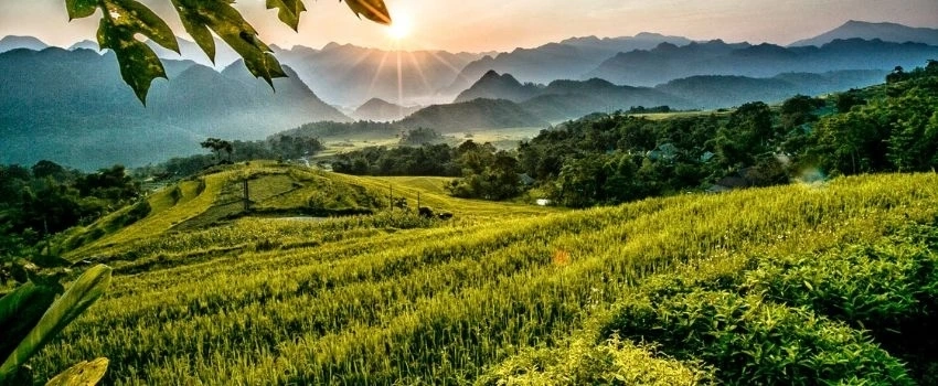 Village isolé Hieu Pu Luong Voyage au Nord Vietnam