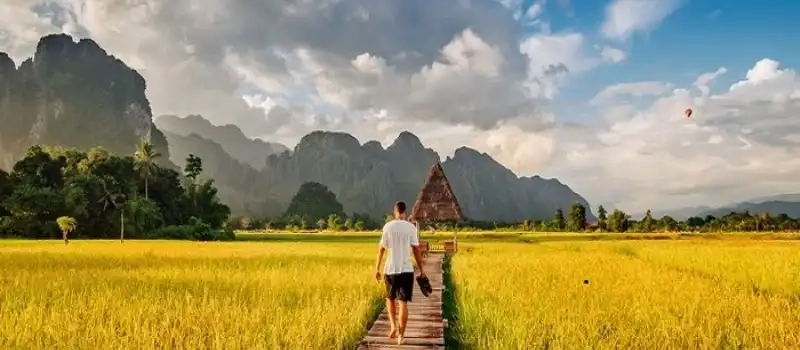 Visite Vang Vieng lors du voyage au Laos