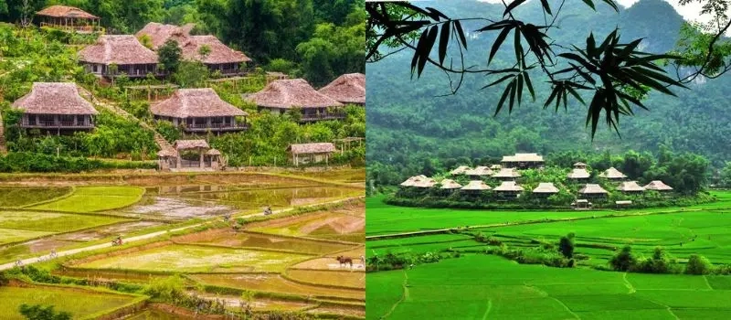 Visiter le village Pom Coong Mai Chau avec un Guide francophone au Vietnam