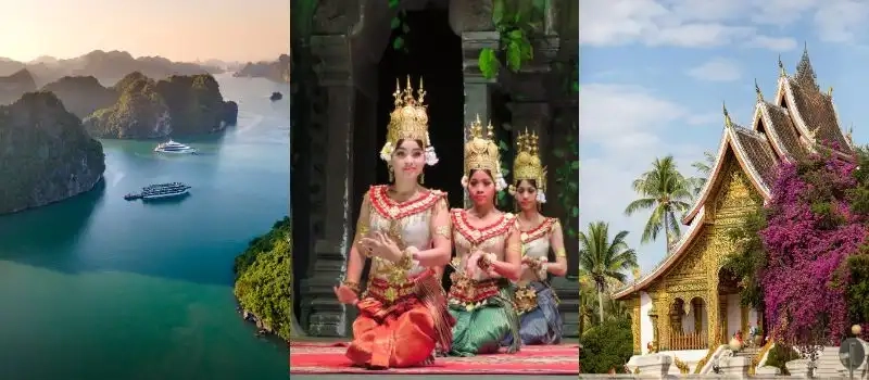 Voyage au Vietnam Cambodge et Laos 1 mois: Itinéraire conseillé