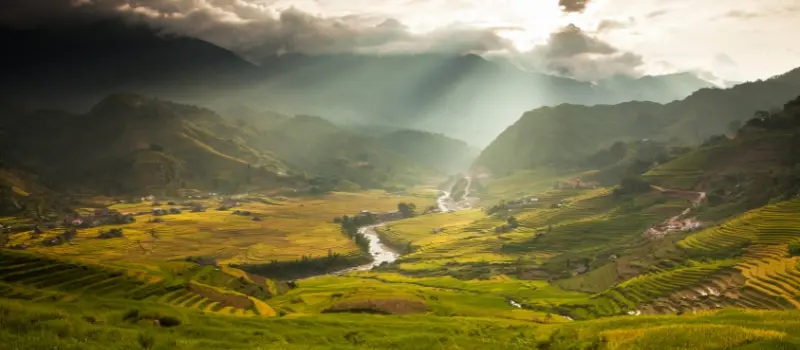 Paysage naturel du Vietnam