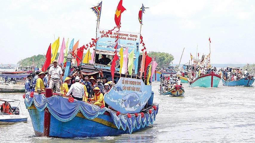 F&ecirc;te de Nghinh Ong &agrave; Can Gio
