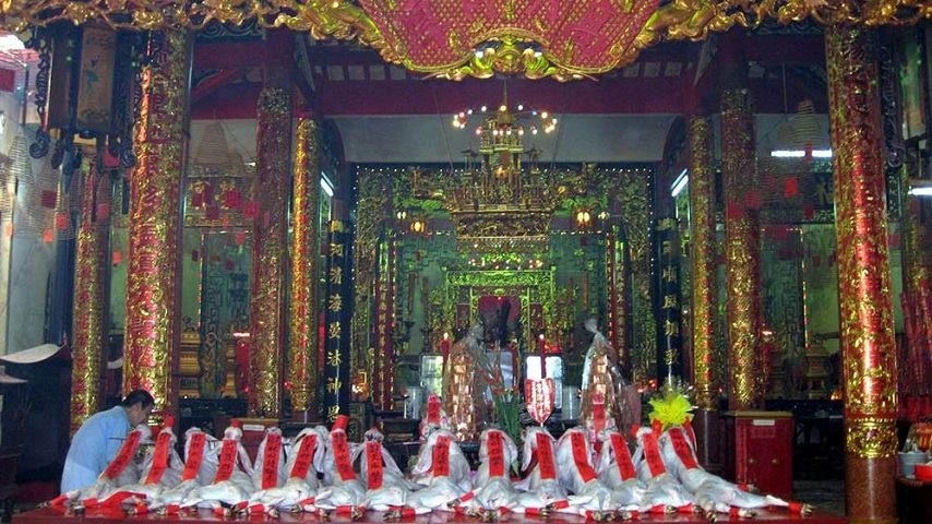 F&ecirc;te de la pagode Thien Hau