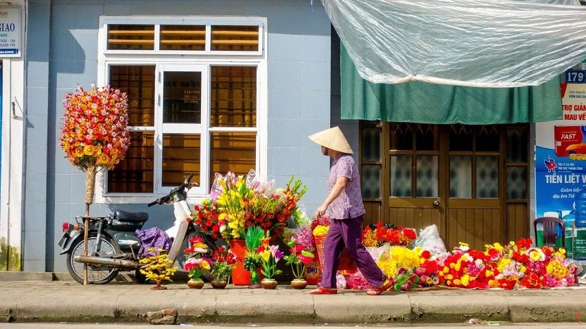 Le village des fleurs en papier Thanh Tien
