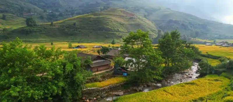 Abri tranquille de l'ethnie Lo Lo Bao Lac
