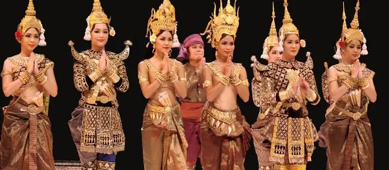 Admiration de la danse Apsara
