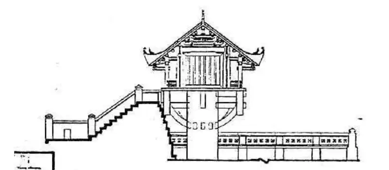 Architecture de la pagode au Pilier Unique