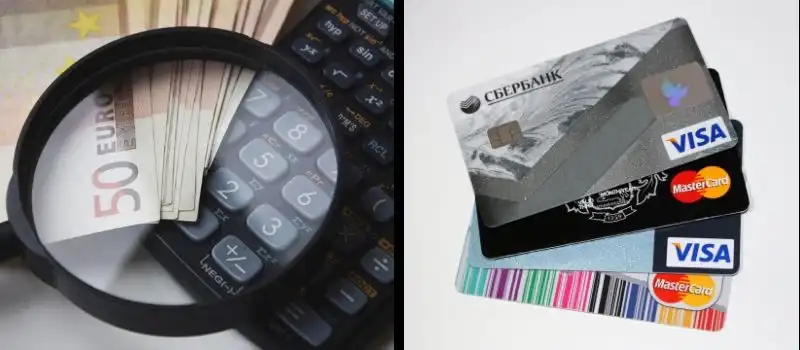 Argent et carte de cr&eacute;dit