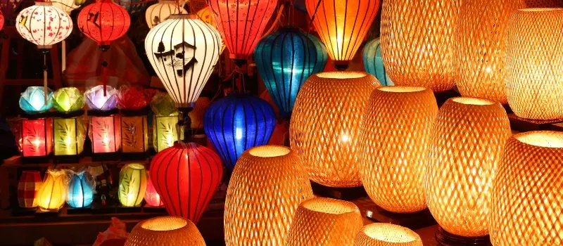 Atelier de fabrication de lanternes