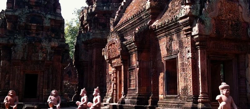 Temple Banteay Srei Cambodge