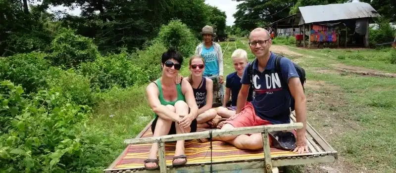 Battambang pendant l'hiver