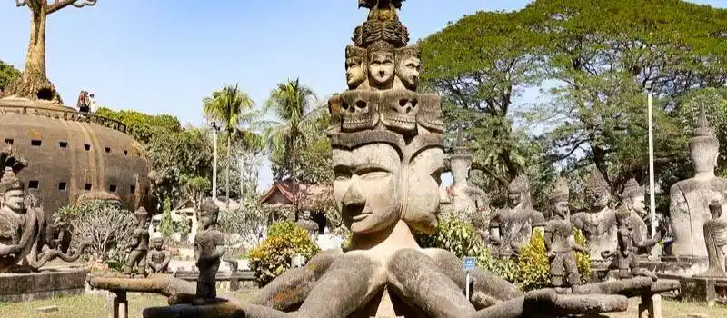 Budhha Parc &agrave; Vientiane
