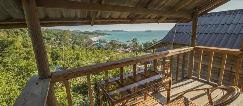 Bungalows sur l’île de Koh Rong Bungalows sur l’île de Koh Rong