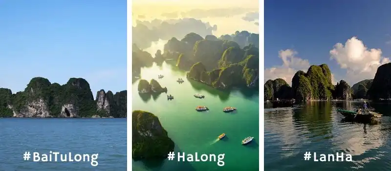 Choisissez votre itin&eacute;raire de croisiere en baie d'Halong sur jonque