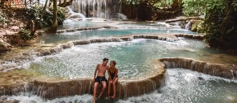 Chutes d&rsquo;eau de Kuang Si