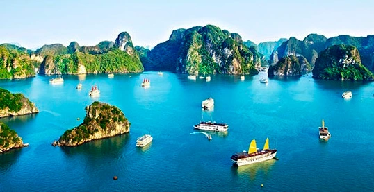 Croisi&egrave;re en baie Halong