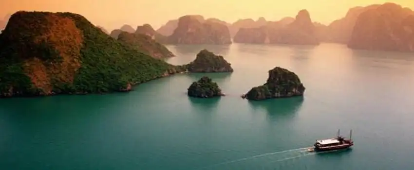 Croisi&egrave;re id&eacute;ale en baie d&rsquo;Halong sur jonque traditionnelle