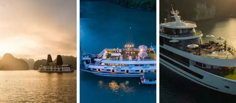 Croisi&egrave;re milieu de gamme en baie d&rsquo;Halong