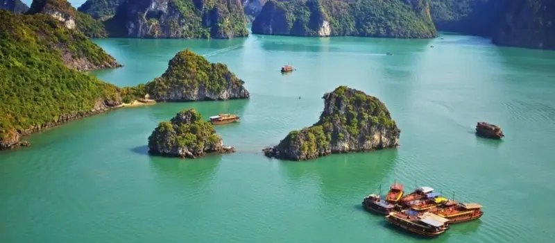 Croisi&egrave;res en baie d&rsquo;Halong en septembre