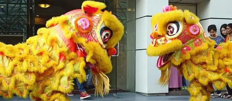 Danse du lion au Vietnam