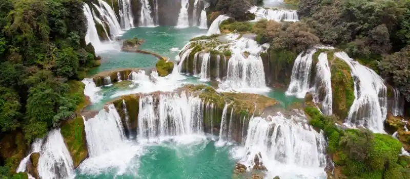 D&eacute;couverte de la cascade de Ban Gioc