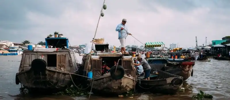 Delta du M&eacute;kong Vietnam