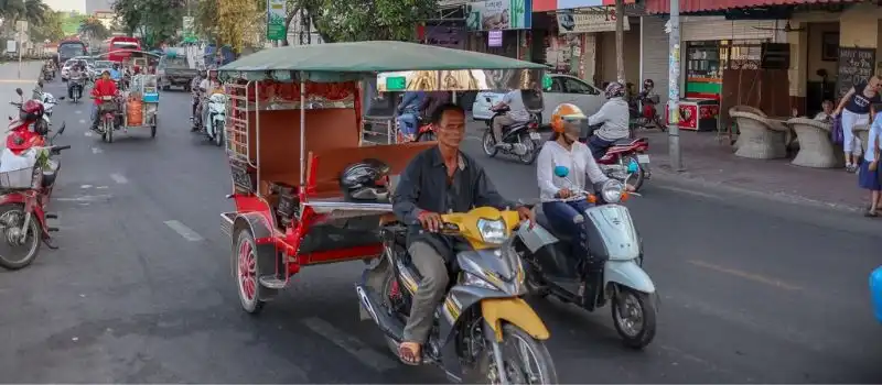 D&eacute;placement au Cambodge