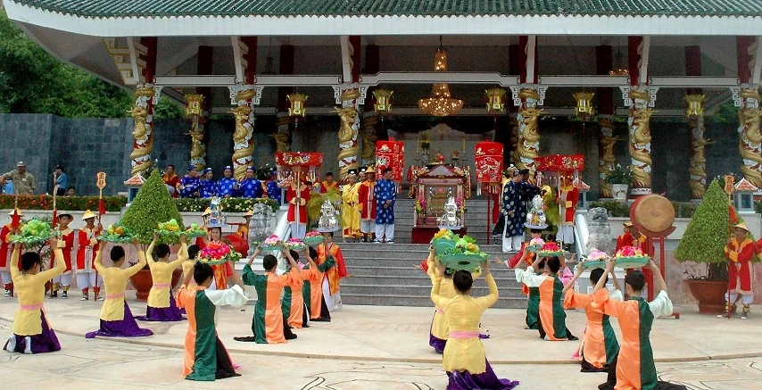 F&ecirc;te du temple de Ba Chua Xu
