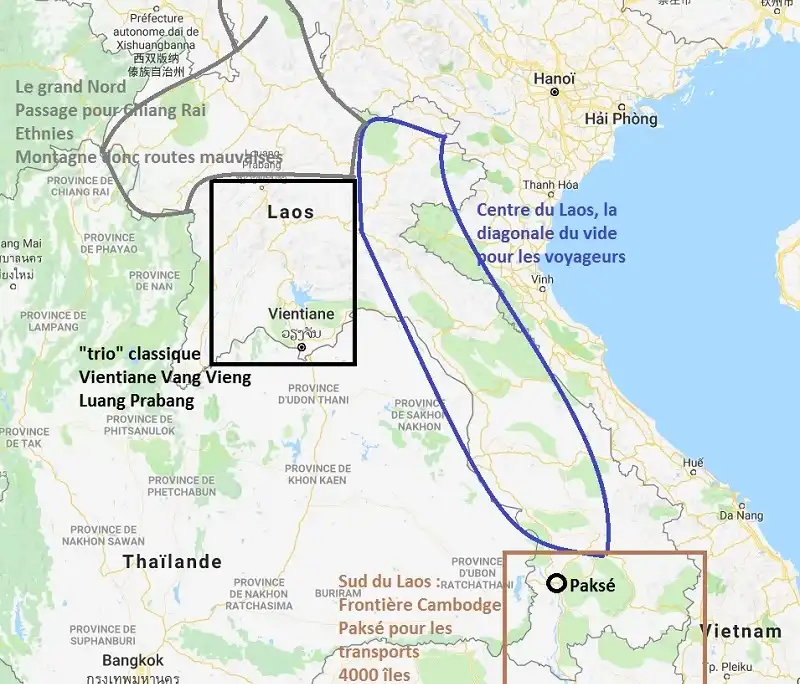 G&eacute;ographie du Laos