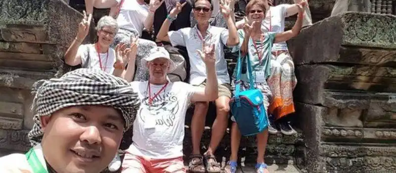 Guide francophone priv&eacute; local au Cambodge