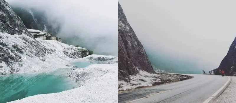 Admirer le col Thung Khe Mai Chau