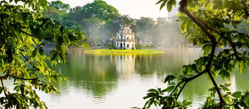 A la d&eacute;couverte autour du lac de Hoan Kiem en cyclo-pousse