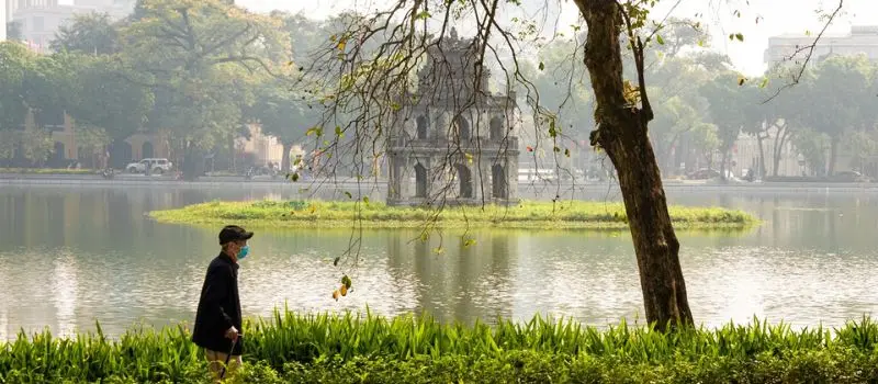 Une belle promenade autour du lac de Hoan Kiem Hanoi