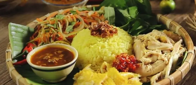 Riz au poulet de Hoi An