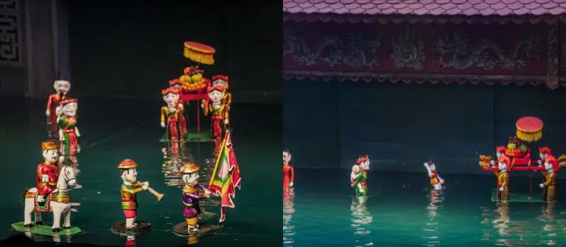 Billets pour le th&eacute;&acirc;tre de marionnettes sur l'eau Thang Long Hanoi