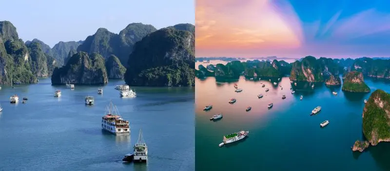 Opter pour un itin&eacute;raire de croisiere en baie Halong 3 jours et 2 nuits