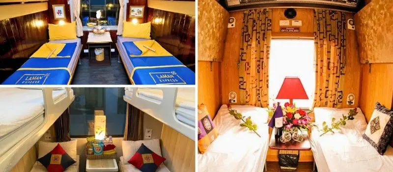 Train de luxe au Vietnam