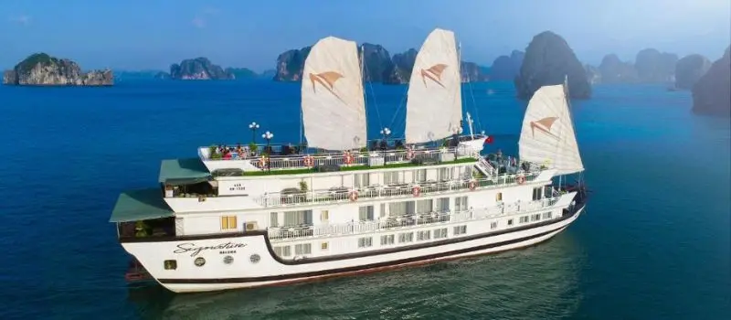 Diff&eacute;rence entre une croisiere en baie Halong de jour et croisi&egrave;re de nuit