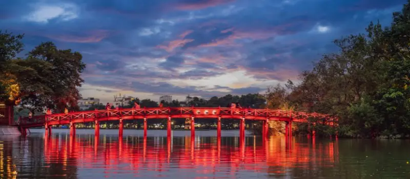 Lac de Hoan Kiem, Hanoi