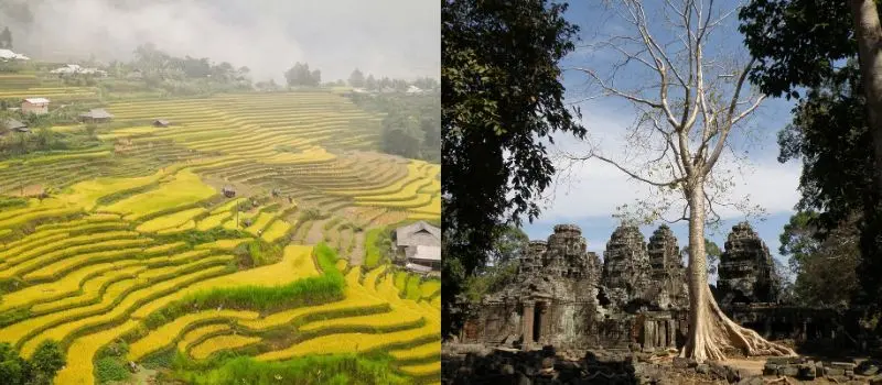 Est-il possible de combiner voyage au Cambodge avec voyage au Vietnam?