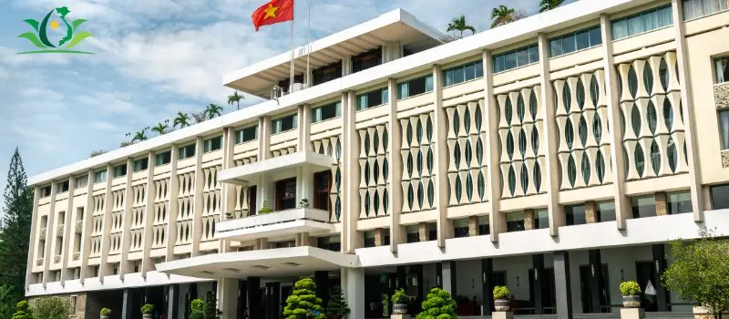 Palais de la R&eacute;unification &agrave; Saigon
