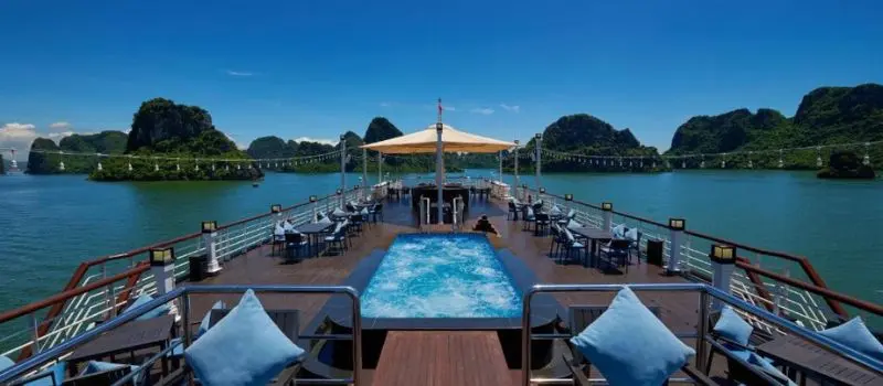 Croisiere en baie Halong pour vous faire dorloter avec des soins du corps