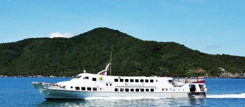 Navire &agrave; grande vitesse &agrave; Phu Quoc