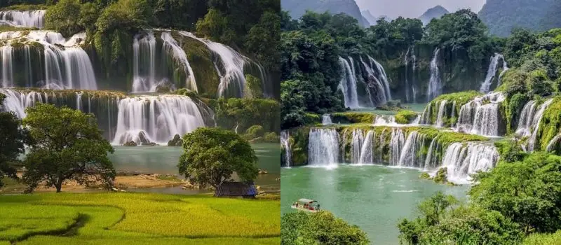 Voyager avec un Guide francophone au Vietnam pour visiter chutes Ban Gioc