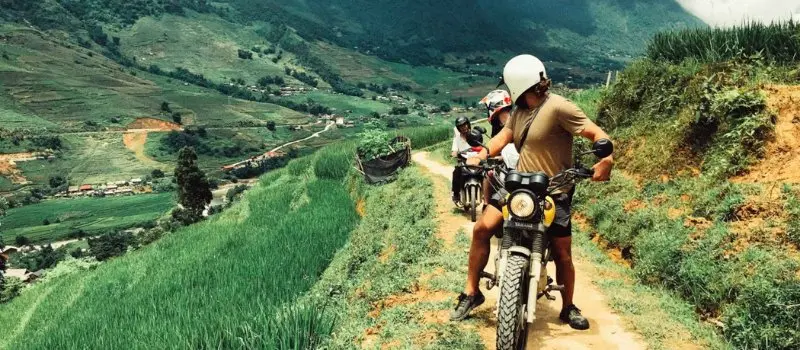 Voyage &agrave; Sapa en moto