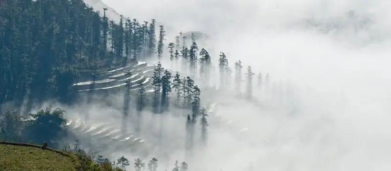 Nuages de chasse &agrave; Sapa