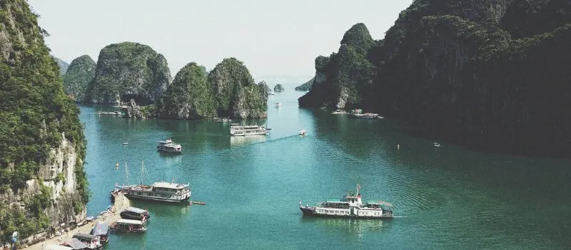 Baie d&rsquo;Halong - Site du patrimoine mondial