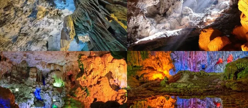 Grotte de Thien Cung dans la baie Halong